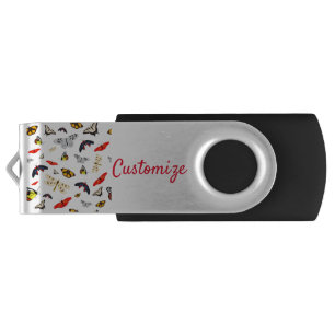 Many Winged Creatures Thunder_Cove Flash Drive