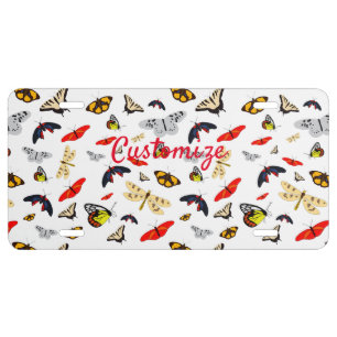 Many Winged Creatures Thunder_Cove License Plate