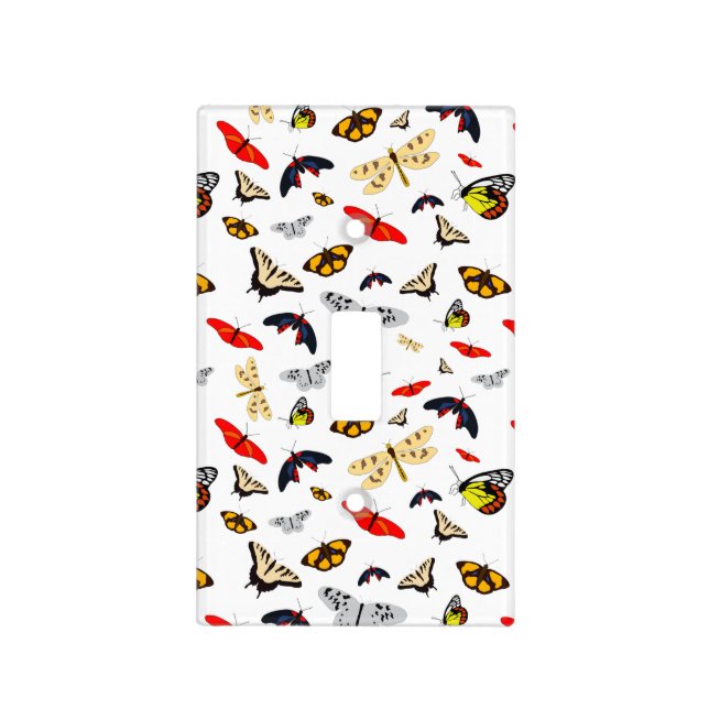 Many Winged Creatures Thunder_Cove Light Switch Cover (Front)