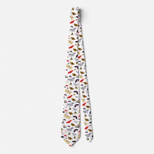 Many Winged Creatures Thunder_Cove Neck Tie