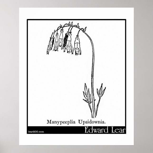 Manypeeplia Upsidownia. Poster (Front)