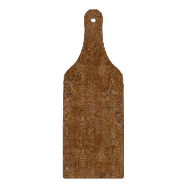 Manzanita Burlwood Cutting Board (Front)