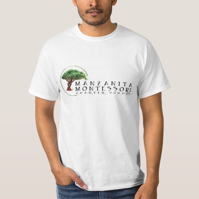 Manzanita Montessori T-Shirt (Front)