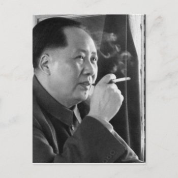 Mao Tse Tung Postcard by jimbuf at Zazzle