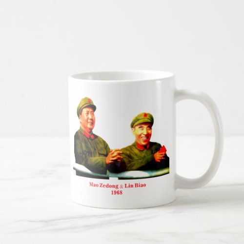 Mao Zedong and Lin Biao 1968 Coffee Mug