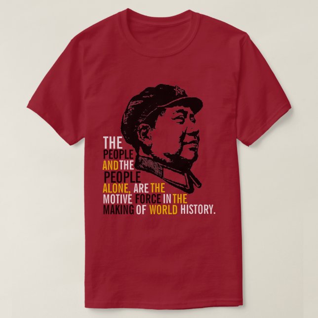 MAO ZEDONG T-Shirt (Design Front)