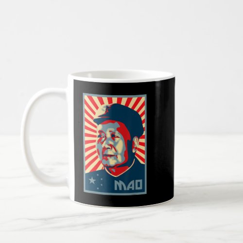 Mao Zedong Tse Tung Chairman Mao China Chinese Pat Coffee Mug