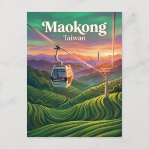 Maokong Gondola Taiwan Postcard