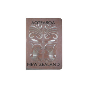 MAORI AOTEAROA PASSPORT HOLDER