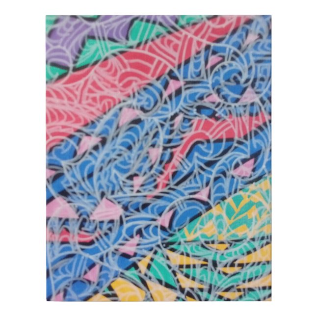 Maori Art work by RRRW Faux Canvas Print (Front)