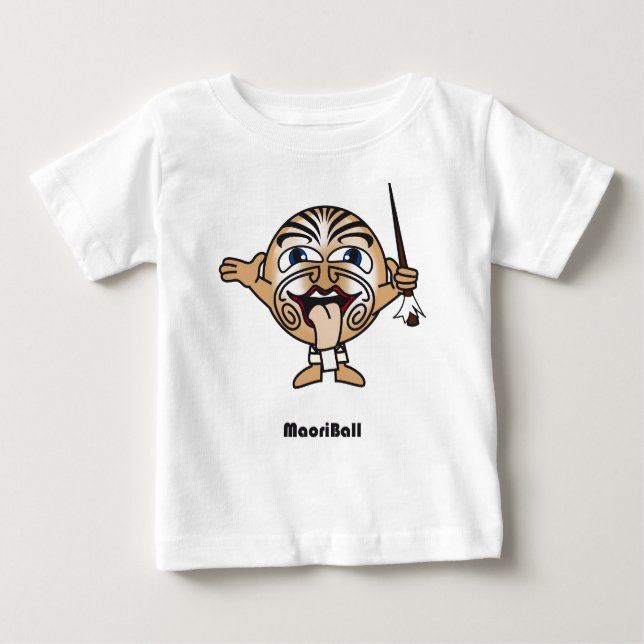 Maori Ball Baby T-Shirt (Front)