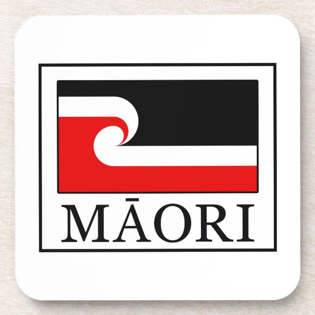Maori Beverage Coaster (Front)