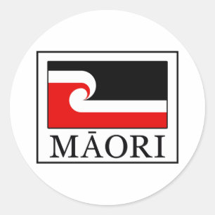 Maori Classic Round Sticker