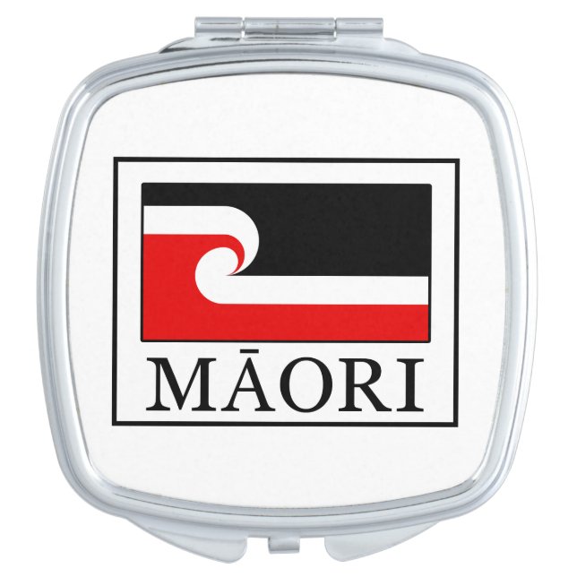 Maori Compact Mirror (Front)