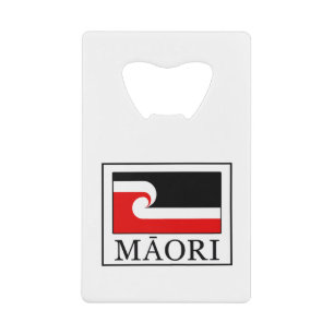 Maori Credit Card Bottle Opener