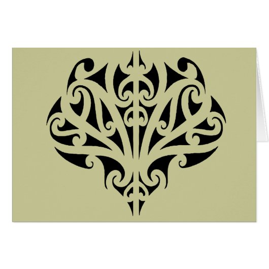 Maori design cards (Front Horizontal)