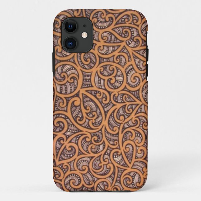 Maori Design Case-Mate iPhone Case (Back)