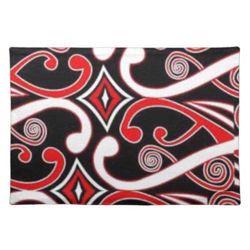 maori designs placemat