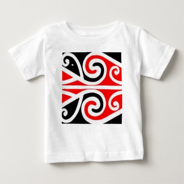 maori designs tribal art for you baby T-Shirt (Front)