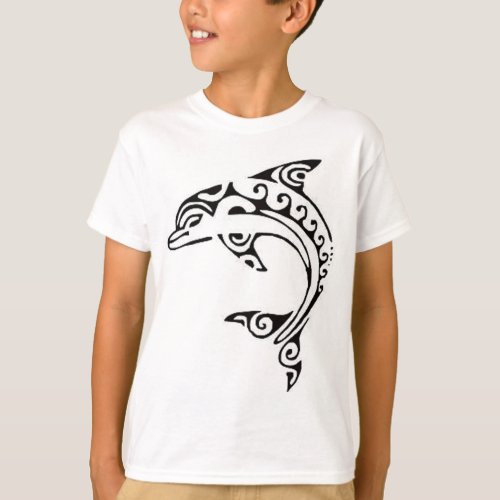 Maori Dolphin T_Shirt