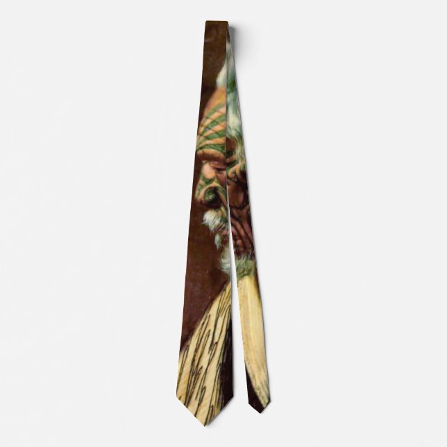 Maori Elder 1914 Neck Tie (Front)