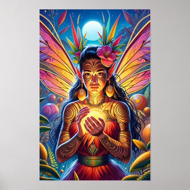 Māori Fairy Poster (Front)