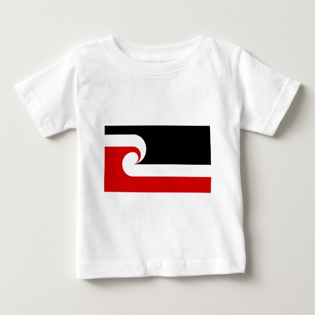 Maori Flag Baby T-Shirt (Front)