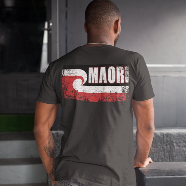 Maori Flag New Zealand Flag T-Shirt (Creator Uploaded)