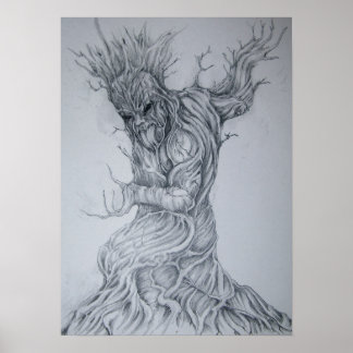 Maori Gods, Tane Mahuta. God of the forest Poster