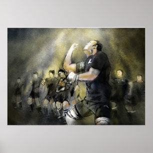Maori Haka Poster