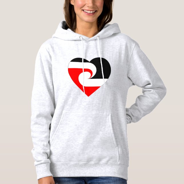 Maori Heart Hoodie (Front)