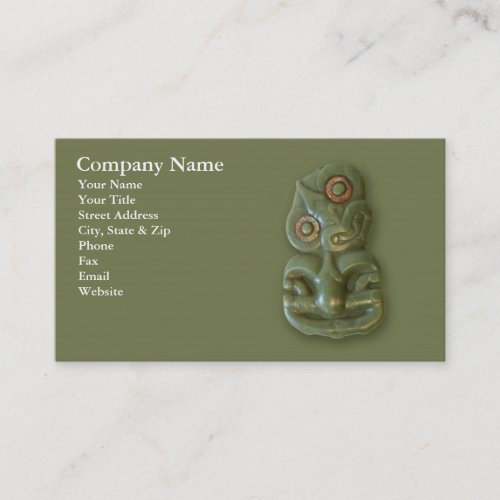 Maori Hei_Tiki Business Card