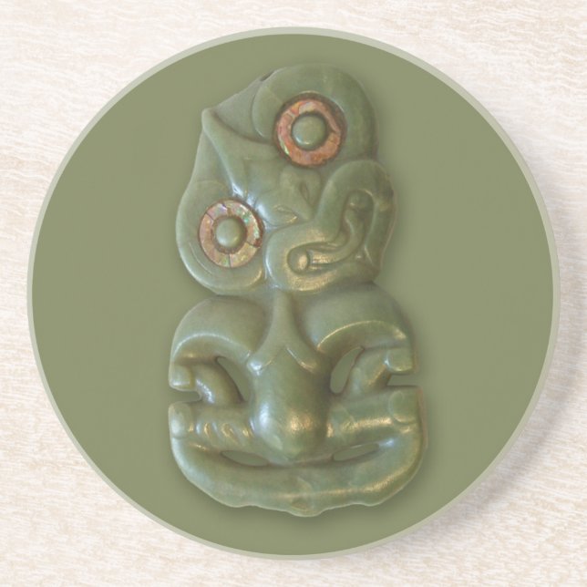 Maori Hei-Tiki Coaster (Front)