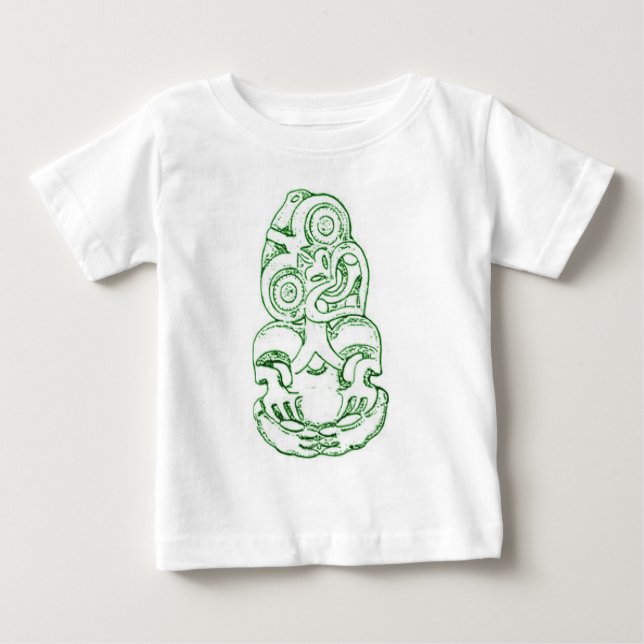Maori Hei-Tiki Sketch Infant T-Shirt (Front)
