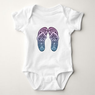 Maori Jandals Baby Bodysuit