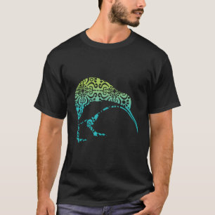 Maori Kiwi Tribal Aboriginal New Zealand Bird Kiwi T-Shirt