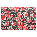 Maori Kowhaiwhai Layered Pattern Fabric