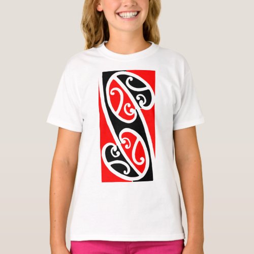 Maori Kowhaiwhai Pattern 2 T_Shirt