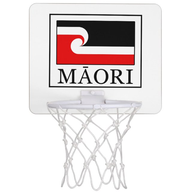 Maori Mini Basketball Hoop (Front)