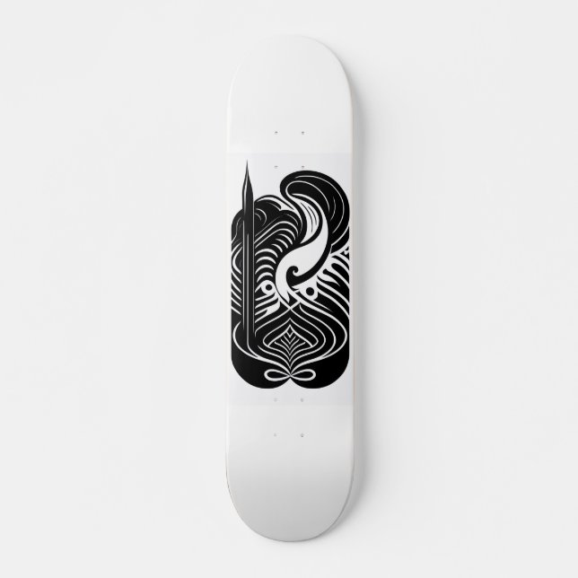 MAORI MOTIVE 19.68cm skateboard (Front)