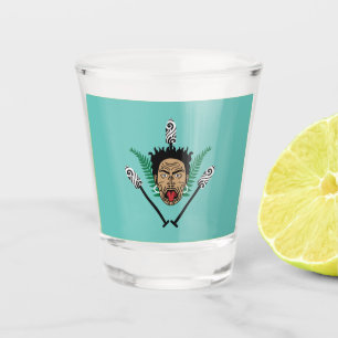 Maori New Zealand Kiwi NZ Art Culture Shot Glass