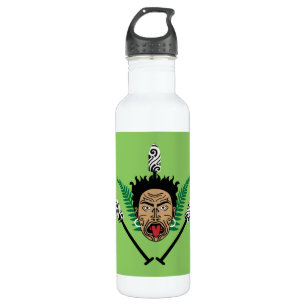 Maori New Zealand   Kiwi   NZ   Art   Culture Stainless Steel Water Bottle
