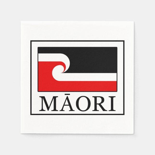 Maori Paper Napkins (Front)