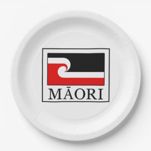 Maori Paper Plates