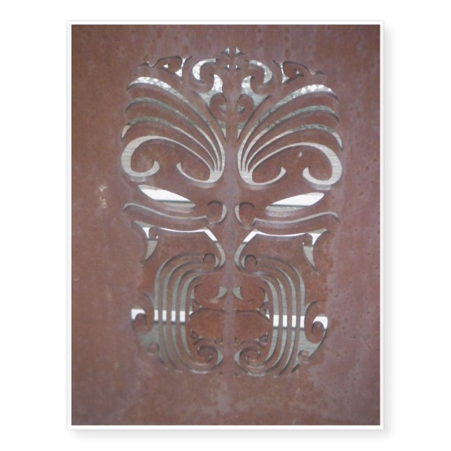 maori pattern temporary tattoo (Front)
