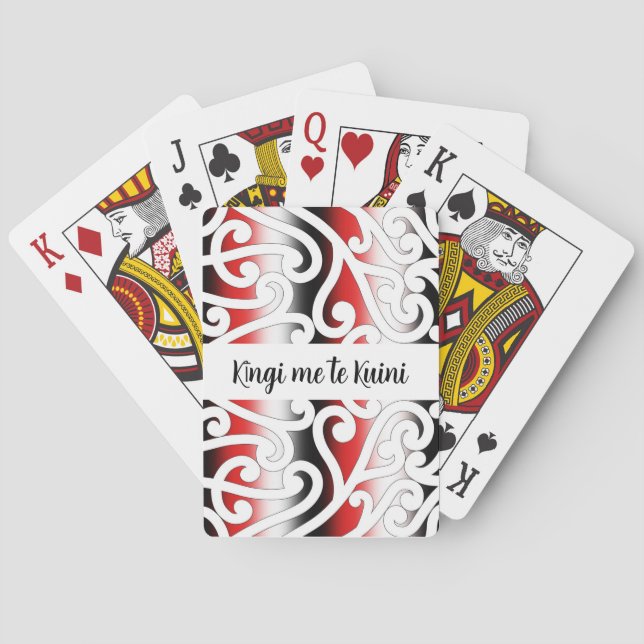 Maori Playing Cards (Back)