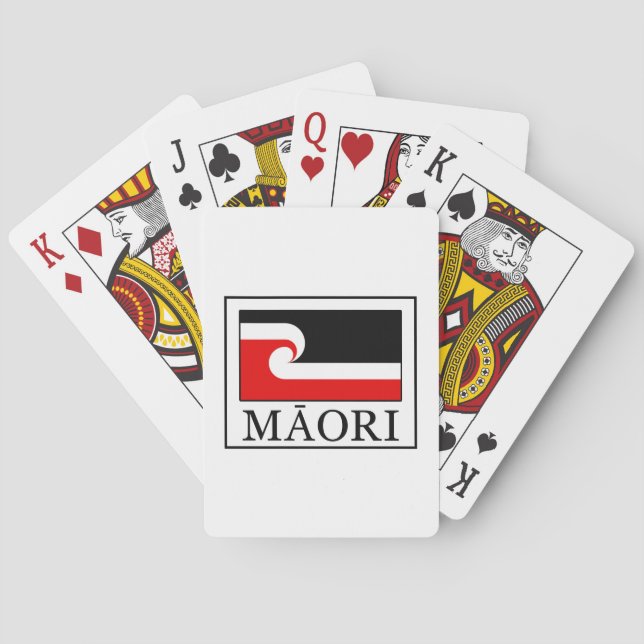Maori Poker Cards (Back)
