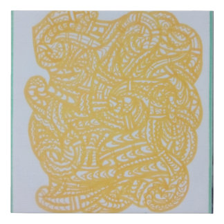 Maori/Polynesian art Faux Canvas Print