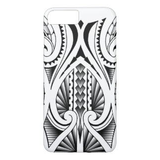 Maori / Polynesian tribal tattoo pattern iPhone 8 Plus/7 Plus Case