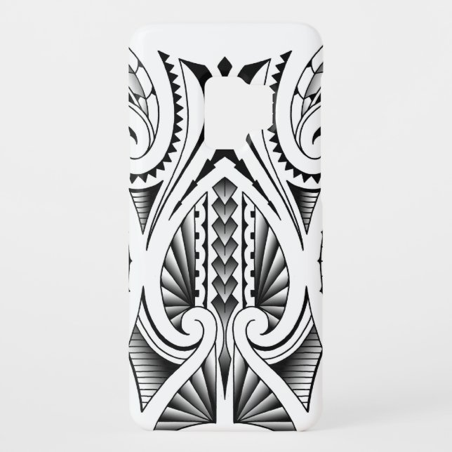 Maori / Polynesian tribal tattoo pattern Case-Mate Samsung Galaxy Case (Back)